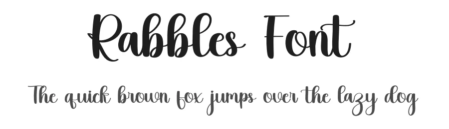 Rabbles Font by inermediaSTUDIO — Script Handwritten Font