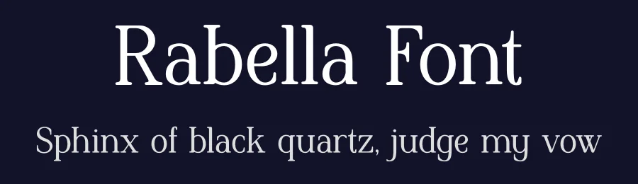 Rabella Font by Skytroopas — Serif Font — thumbnail 2
