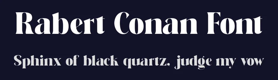 Rabert Conan Font by Muksal Creative — Serif Font — thumbnail 2