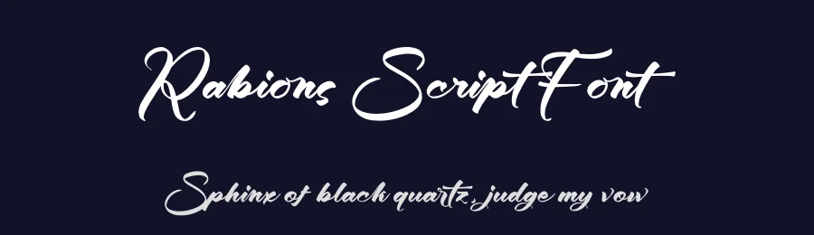 Rabions Script Font by Operatype.Co — Script Handwritten Font — thumbnail 2