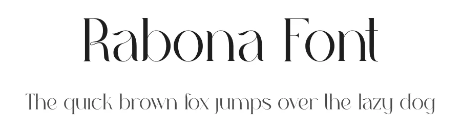 Rabona Font by TokoPress — Serif Font