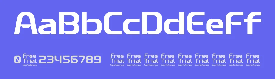 Raceburst Font by TypeFactory — Display Font — thumbnail 3