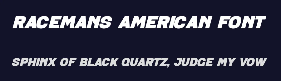 Racemans American Font by timelesstype.co — Sans Serif Font — thumbnail 2
