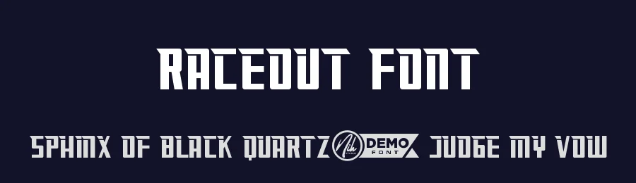 Raceout Font by nihstudio — Sans Serif Font — thumbnail 2