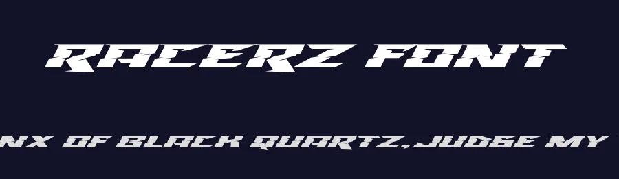 Racerz Font by Almarkha Type — Display Font — thumbnail 2