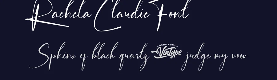 Rachela Claudie Font by VinType — Script Handwritten Font — thumbnail 2