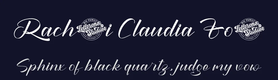 Racheli Claudia Font by letterenastudios — Script Handwritten Font — thumbnail 2