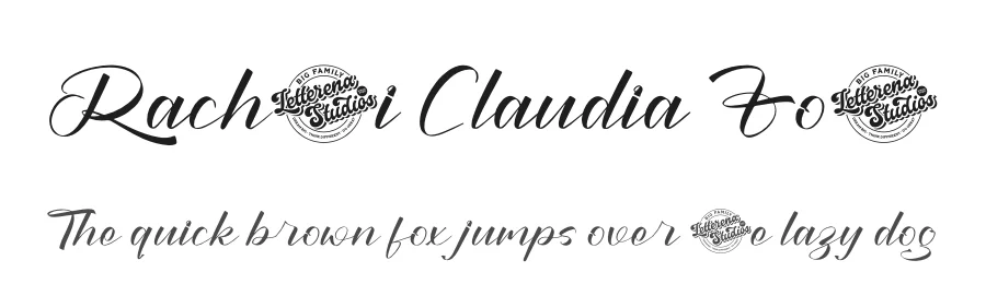 Racheli Claudia Font by letterenastudios — Script Handwritten Font
