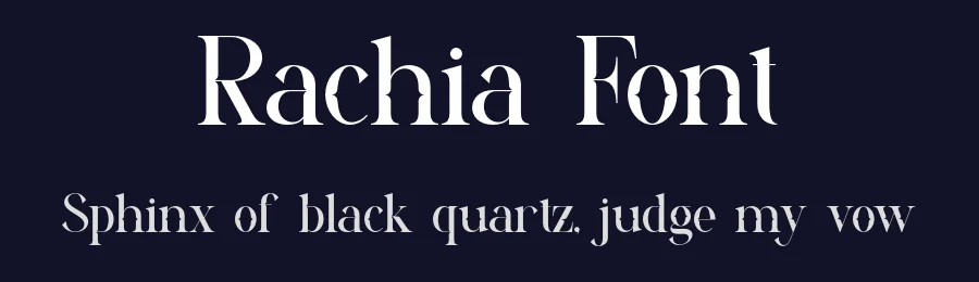 Rachia Font by ErmediaStudio — Serif Font — thumbnail 2