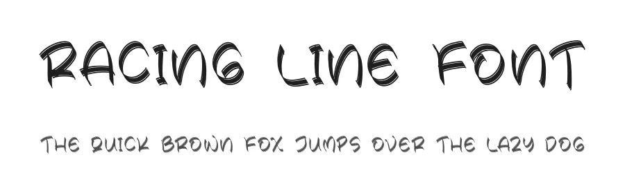 Racing Line Font by perspectype — Script Handwritten Font