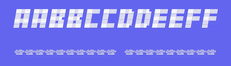 Racing Machine Font by noahtype — Display Font — thumbnail 3