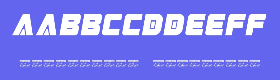 Racing Observer Font by edricstudio — Decorative Font — thumbnail 3