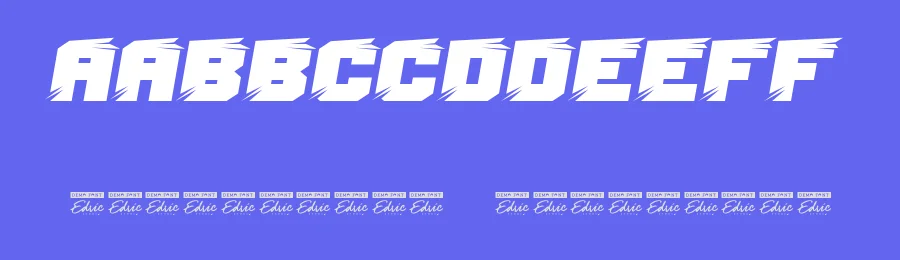 Racing Party Font by edricstudio — Display Font — thumbnail 3