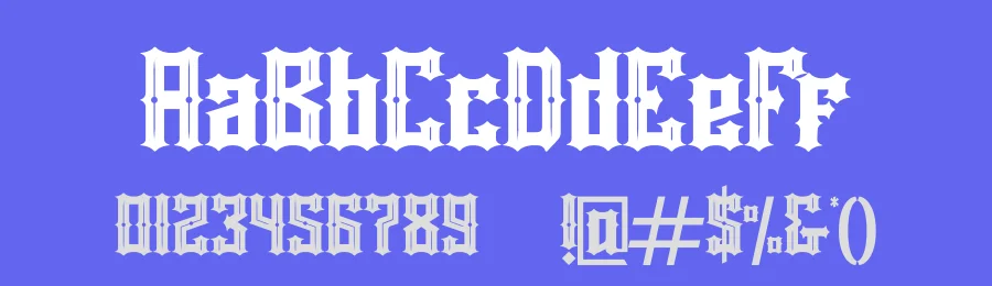 Rackles Blackletter Font by fontkong — Decorative Font — thumbnail 3