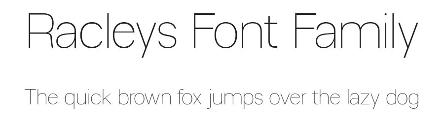 Racleys Font Family by glyphminds.studios — Decorative Font