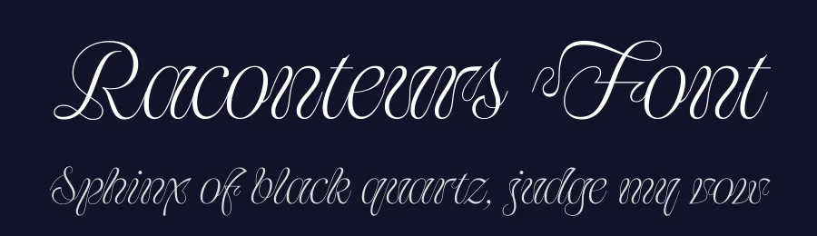 Raconteurs Font by Black Foundry — Serif Font — thumbnail 2