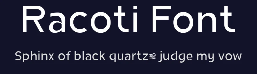 Racoti Font by twinletter — Sans Serif Font — thumbnail 2