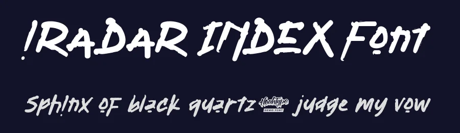 Radar Index Font by noahtype — Decorative Font — thumbnail 2