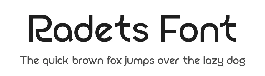Radets Font by Sealoung — Sans Serif Font