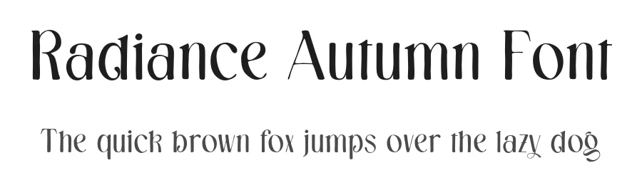 Radiance Autumn Font by Letterhend Studio — Script Handwritten Font
