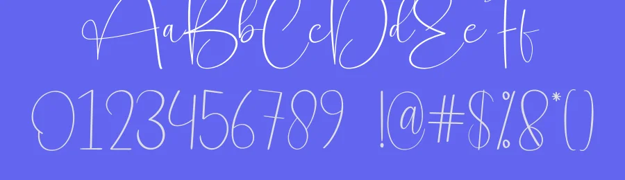 Radiance Skyline – Modern Handmade Font by creativeletter — Script Handwritten Font — thumbnail 3