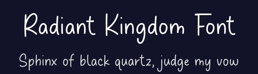 Radiant Kingdom Font by Timur type — Script Handwritten Font — thumbnail 2