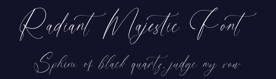 Radiant Majestic Font by stylishtype.co — Script Handwritten Font — thumbnail 2