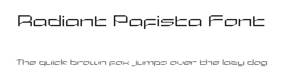 Radiant Pafista Font by glyphminds.studios — Display Font