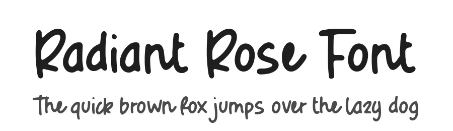 Radiant Rose Font by Timur type — Decorative Font