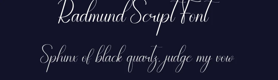 Radmund Script Font by andikastudio — Script Handwritten Font — thumbnail 2