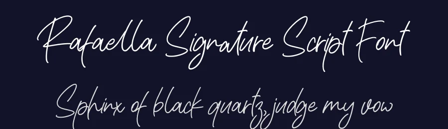 Rafaella Signature Script Font by letterenastudios — Script Handwritten Font — thumbnail 2