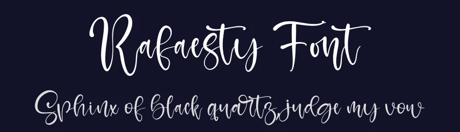 Rafaesty Font by letternity — Script Handwritten Font — thumbnail 2