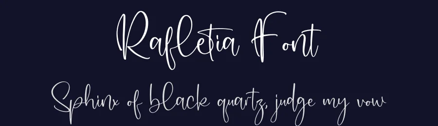 Rafletia Font by letterfabric — Script Handwritten Font — thumbnail 2