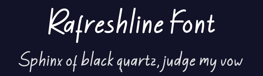 Rafreshline Font by Javanicestudio — Decorative Font — thumbnail 2