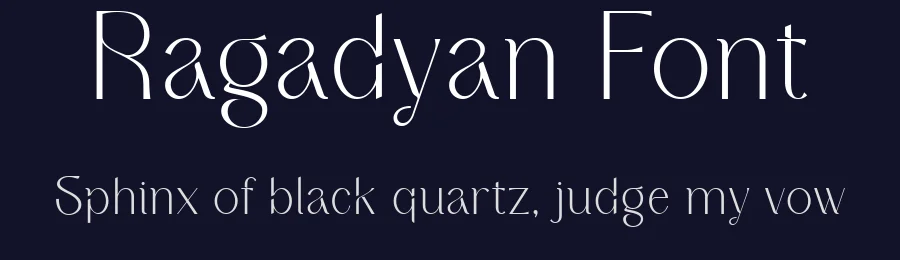 Ragadyan Font by Inviline — Sans Serif Font — thumbnail 2