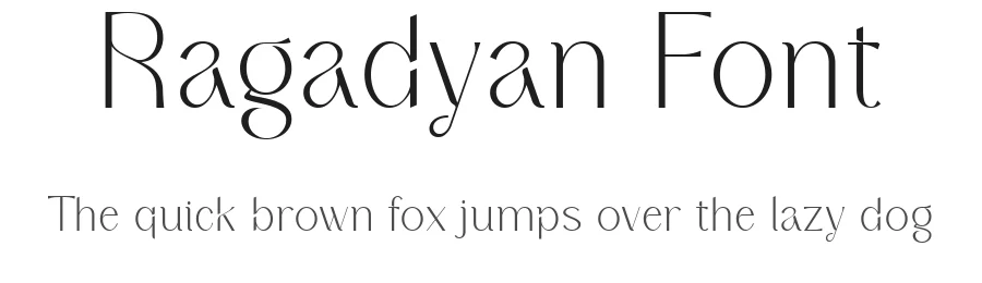 Ragadyan Font by Inviline — Sans Serif Font