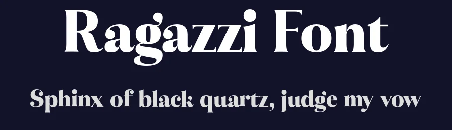 Ragazzi Font by Tour De Force — Serif Font — thumbnail 2