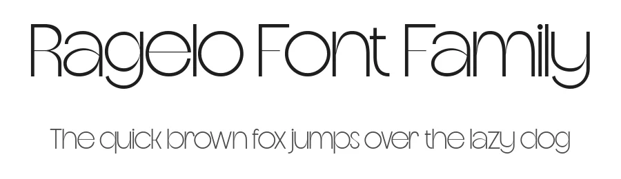 Ragelo Font Family by burntilldead — Sans Serif Font