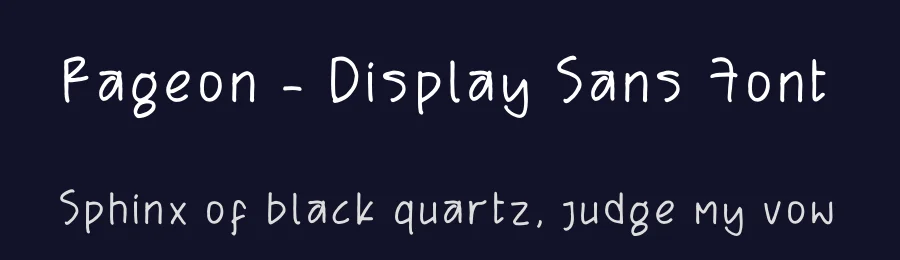Rageon – Display Sans Font by perspectype — Script Handwritten Font — thumbnail 2