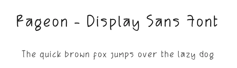 Rageon – Display Sans Font by perspectype — Script Handwritten Font
