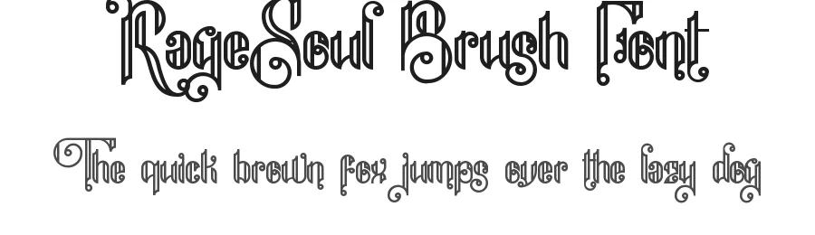 RageSoul Brush Font by noahtype — Serif Font