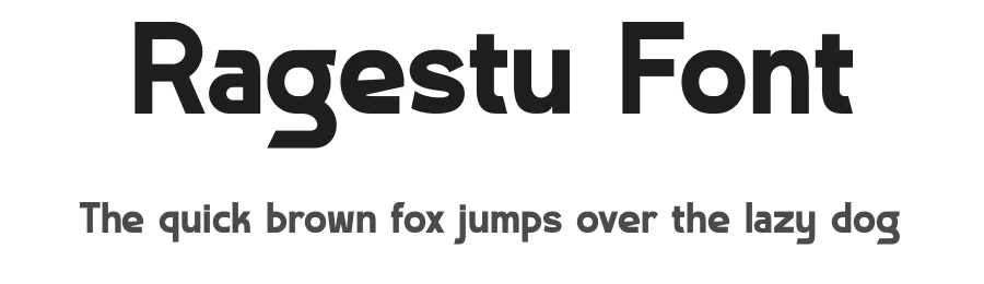 Ragestu Font by SlideShoot — Sans Serif Font