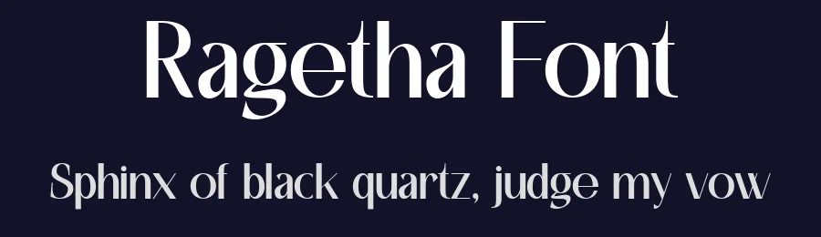 Ragetha Font by hyperactype — Serif Font — thumbnail 2