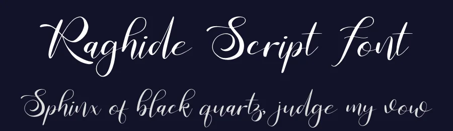 Raghide Script Font by Gracetype Studio — Script Handwritten Font — thumbnail 2
