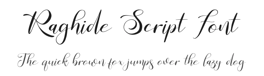 Raghide Script Font by Gracetype Studio — Script Handwritten Font