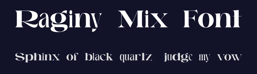 Raginy Mix Font by craftsupplyco — Display Font — thumbnail 2