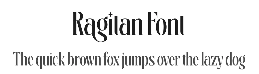 Ragitan Font by timelesstype.co — Serif Font