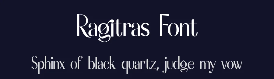 Ragitras Font by Creatifontstudios — Decorative Font — thumbnail 2