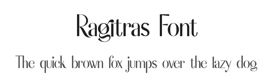 Ragitras Font by Creatifontstudios — Decorative Font