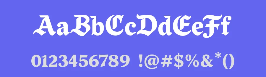 Ragnar Gothic Font by Eko Kurniawan — Blackletter Font — thumbnail 3